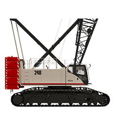 248 HSL lattice crawler crane